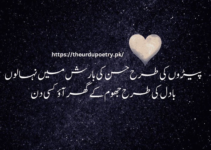 love poetry in urdu 2 lines