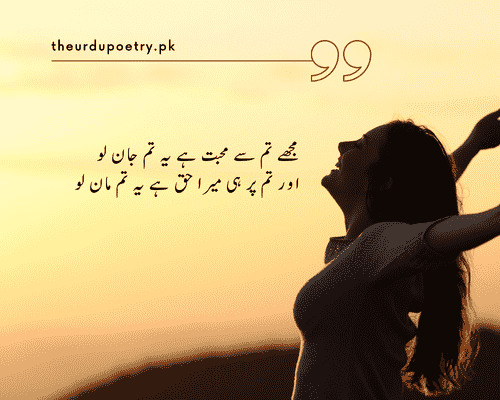 khubsurti ki tareef shayari in urdu text