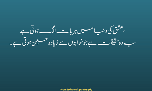 Ishq Poetry in Urdu 2 Lines SMS